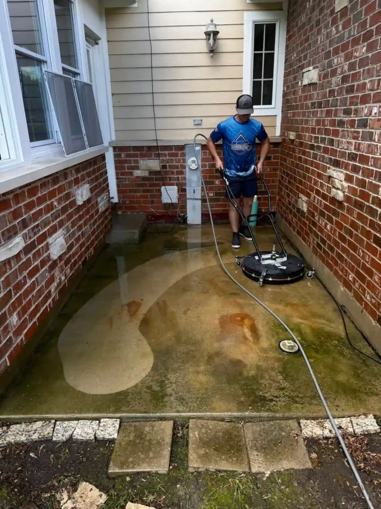 concrete cleaning in barrington IL